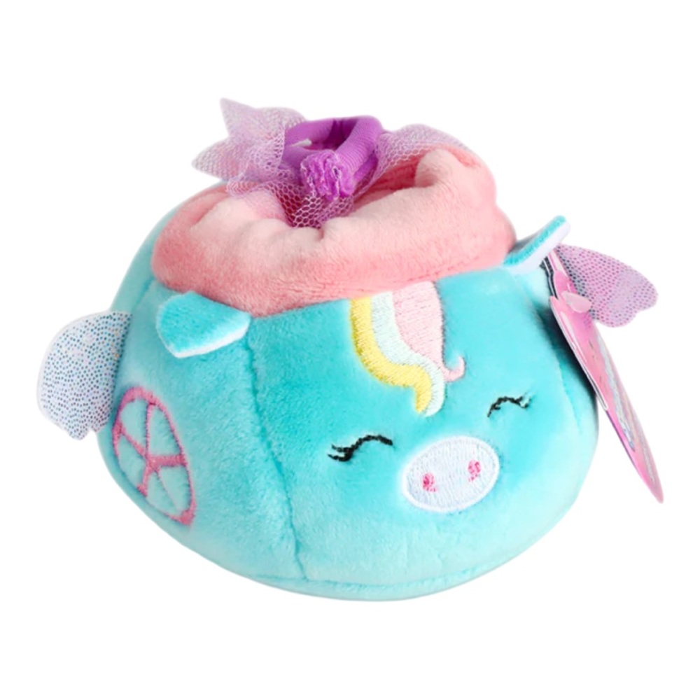 Squishville Light Blue Pegasus Carriage with Accessory 4" Squishmallows NWT